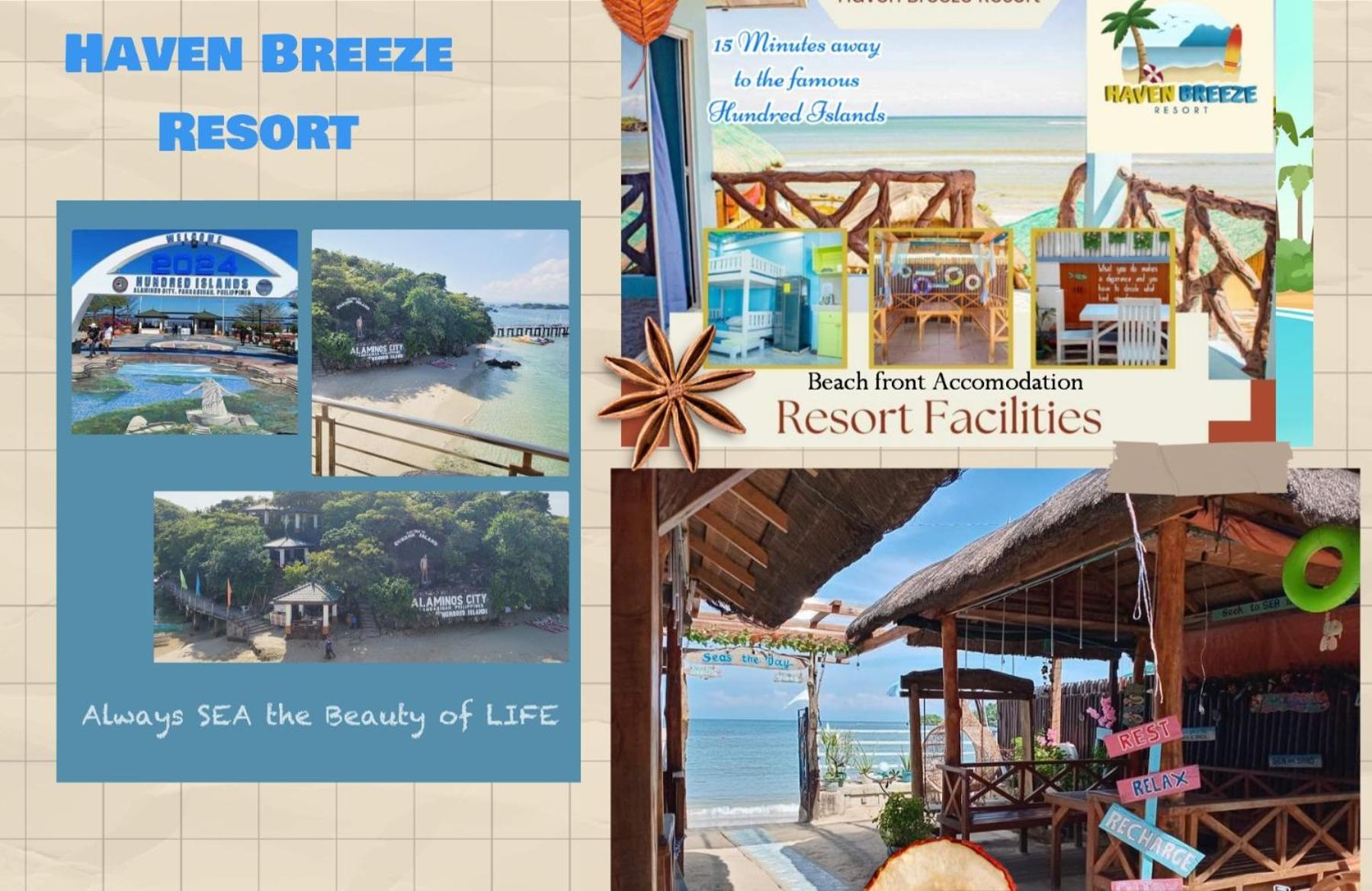 Haven Breeze Resort - A Home Of Hundred Islands อลามินอส ภายนอก รูปภาพ